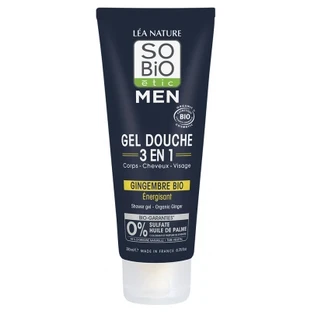 Léa Nature SO BIO étic Men Gel Douche 3en1 Énergisant Bio 200 ml