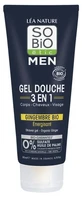 Léa Nature SO BIO étic Men 3-in-1 Organic Energizing Shower Gel 200 ml