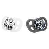 Chupete ortodóntico Twistshake, paquete de 2, 0-6 meses