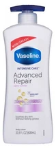 Vaseline Advanced Repair Body Cream 600 ml