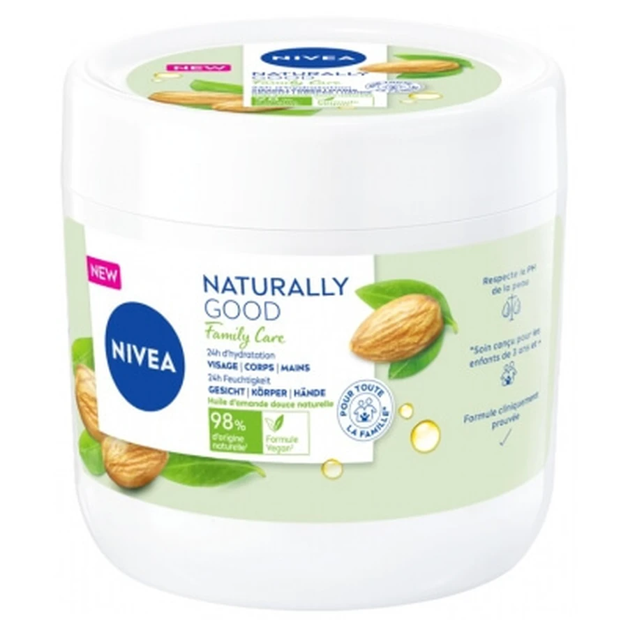 Nivea Naturally Good Family Care 450 ml