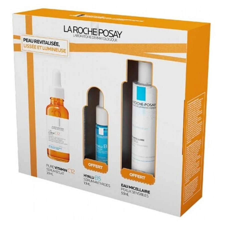 Sérum antiarrugas Pure Vitamin C12 de La Roche-Posay, 30 ml + rutina de cuidado de la piel revitalizante de regalo