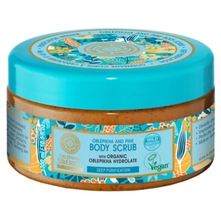 Natura Siberica Oblepikha Intensieve Reinigende Lichaamsscrub met duindoorn en dennen, 300 ml