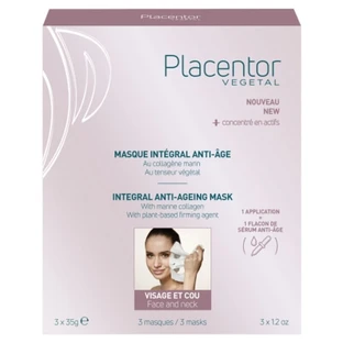 Placentor Végétal Anti-Aging gezichtsmasker voor het hele gezicht 3 x 35 g