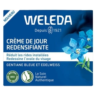 Crema de día redensificante de genciana azul y edelweiss de Weleda, 40 ml