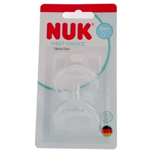 Tetinas NUK First Choice 2 anticólicos con orificio en forma de S, a partir de los 0 meses