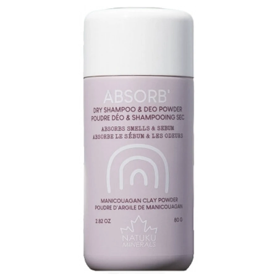 Natuku Minerals ABSORB Deodorant Powder & Dry Shampoo 80 g