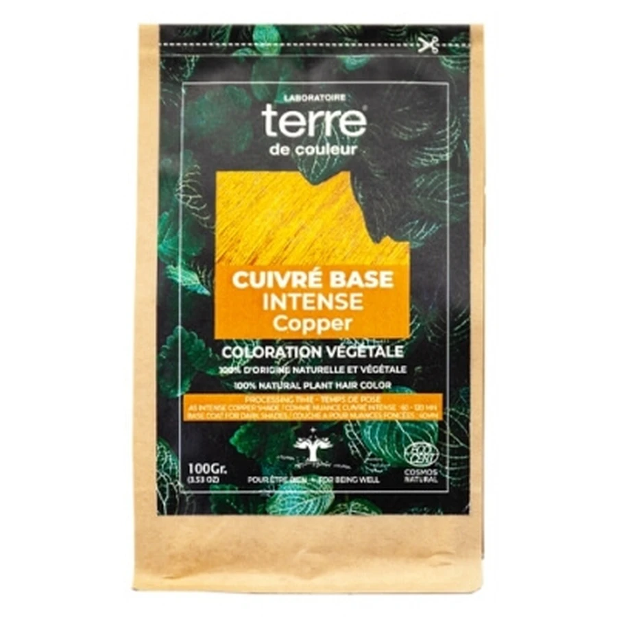 Terre de Couleur Plant-Based Hair Dye, Copper Base