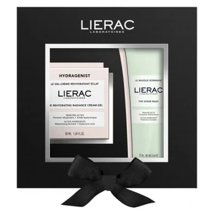 Lierac Hydragenist Hydraterende Gel-Crème voor een stralende huid 50 ml + Exfoliërend masker 75 ml