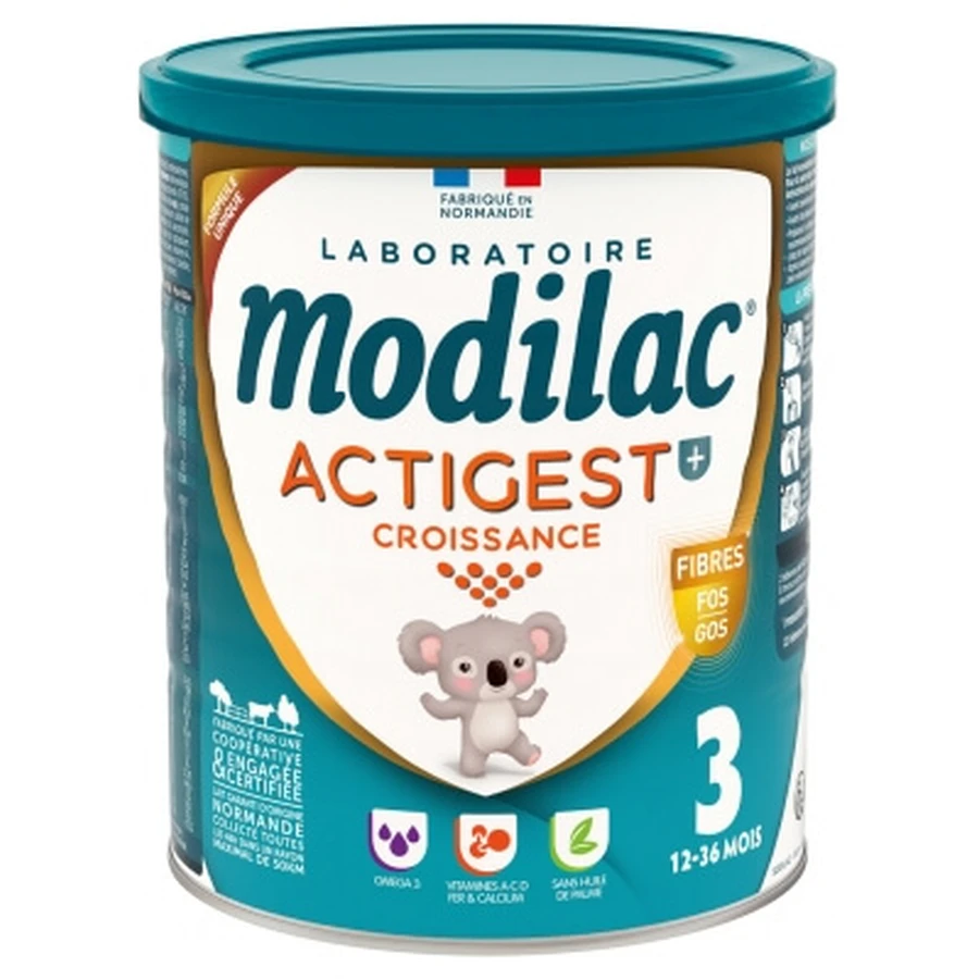 Modilac Actigest+ Growth 3, 12 tot 36 maanden, 800 g