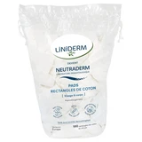 Neutraderm Baby-kompresjes van katoen, rechthoekig, 180 stuks