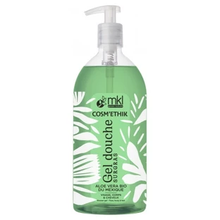 MKL Green Nature Cosm'Ethik Moisturizing Shower Gel with Organic Aloe Vera from Mexico, 1 L