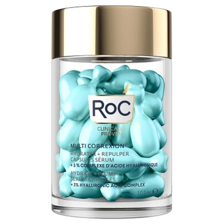RoC Multi Correxion Hydrate + Plump Serum Capsules, 30 Capsules
