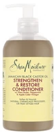 Acondicionador fortalecedor y revitalizante con aceite de ricino negro jamaicano de SheaMoisture, 384 ml