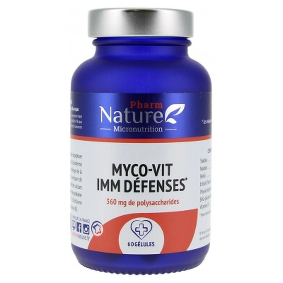 Pharm Nature Myco-Vit IMM Immune Support 60 Capsules