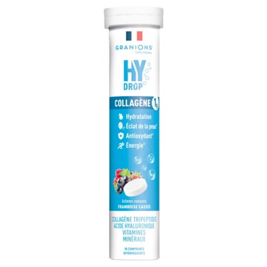 Granions HyDrop Colágeno 1 g, 18 comprimidos efervescentes