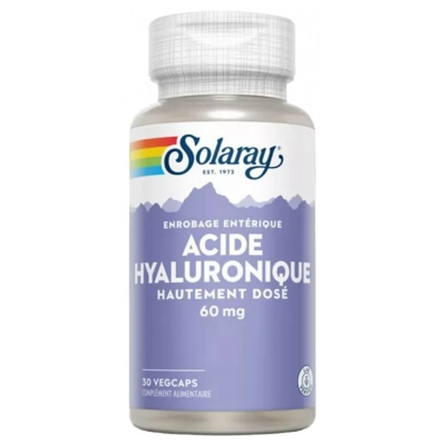 Solaray Hochwirksame Hyaluronsäure, 30 vegetarische Kapseln