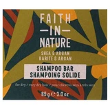 Faith In Nature Shea- und Argan-Festshampoo, 85 g