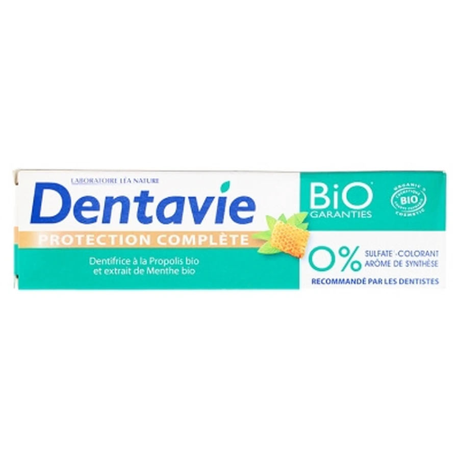 Dentavie Dentifrice Protection Complète Bio 75 ml
