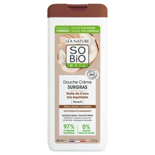 Léa Nature SO BIO étic Crema de ducha ultrahidratante con aceite de coco ecológico, 650 ml