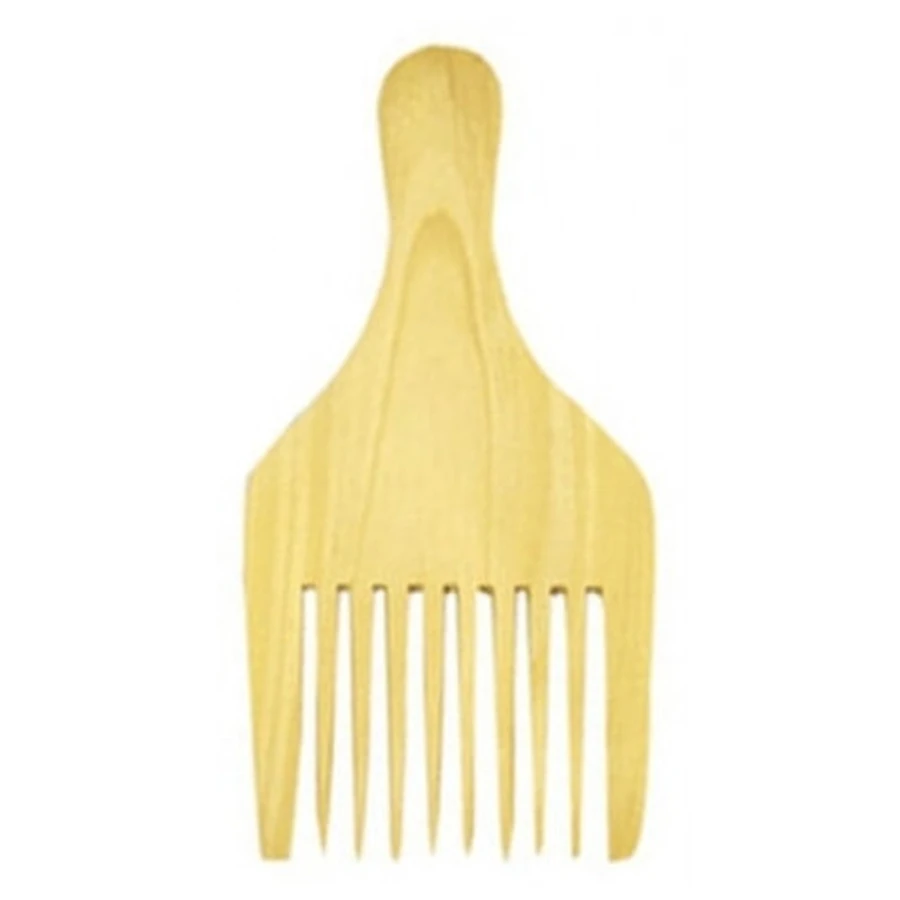 Peine de madera Mezzo para dar volumen al cabello afro