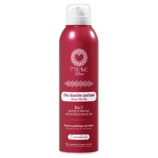Musc Intime Parfümiertes Deodorant und Duschgel, Rose Mystik, 200 ml