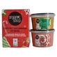Organic Shop Kerstcadeauset voor fijnproevers: Gerstesuiker en peperkoek, 2 bodyscrubs