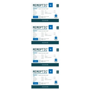 Densmore Memoptic+ Pack of 4 x 30 Breakable Tablets
