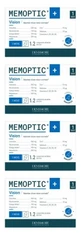 Densmore Memoptic+ Verpakking met 4 x 30 breekbare tabletten