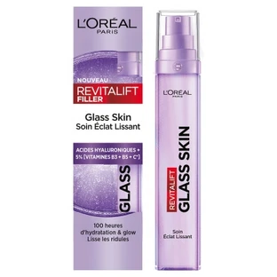 L'Oréal Paris Revitalift Filler Glass Skin: tratamiento suavizante y iluminador, 50 ml