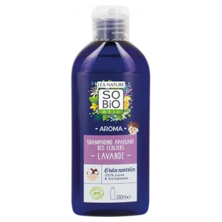 Léa Nature SO BIO étic Aroma Beruhigendes Shampoo für Schulkinder, Bio-Lavendel, 200 ml
