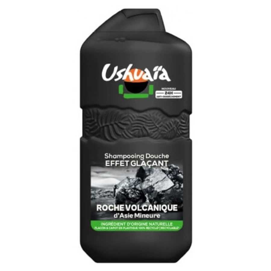 Ushuaïa Shampoo & douchegel met verkoelend effect op basis van vulkanisch gesteente 280 ml