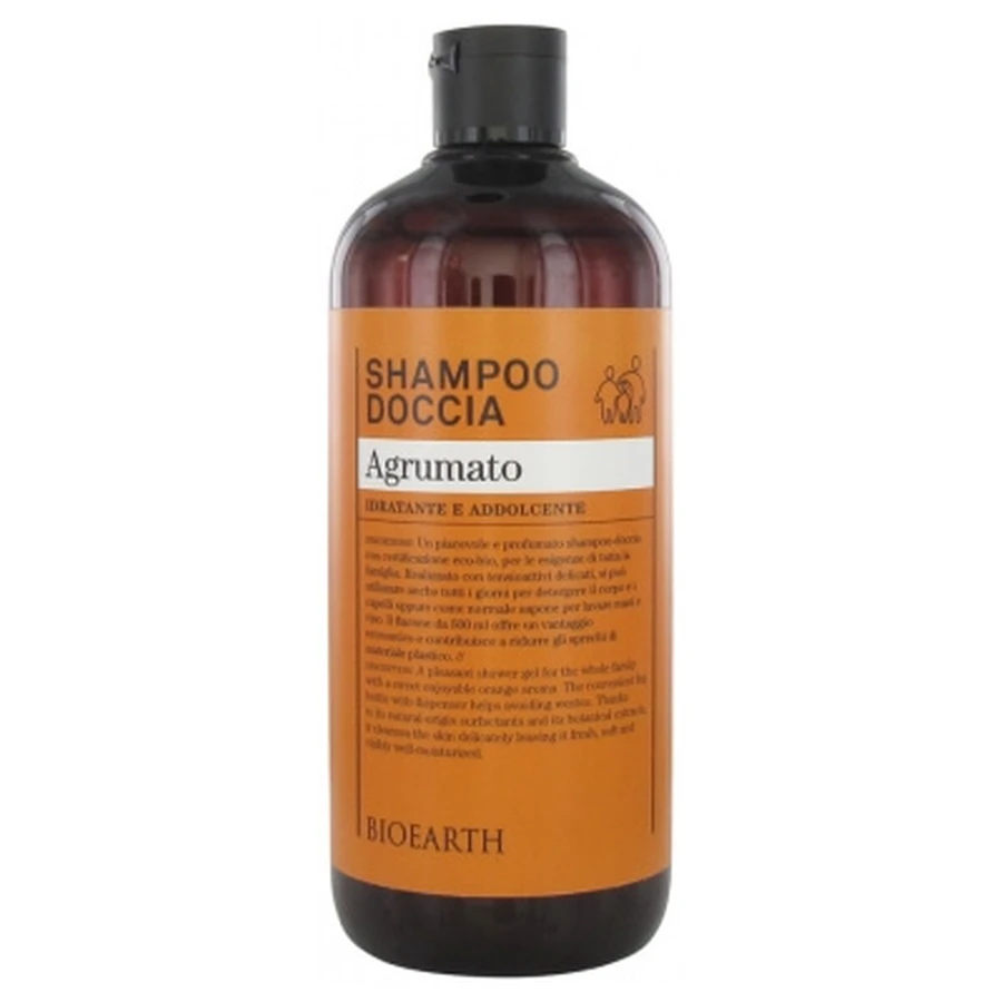 Bioearth Family Shampoing Douche aux Agrumes 500 ml