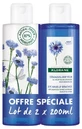 Klorane – płyn do demakijażu oczu z chabrem, zestaw 2 sztuk (po 200 ml)
