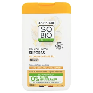 Léa Nature SO BIO étic Ultra-hydraterende douchecrème met biologische sheaboter, 450 ml
