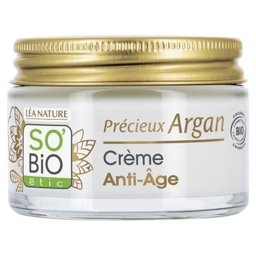 Léa Nature SO BIO étic Prețios Argan Cremă anti-îmbătrânire bio 50 ml