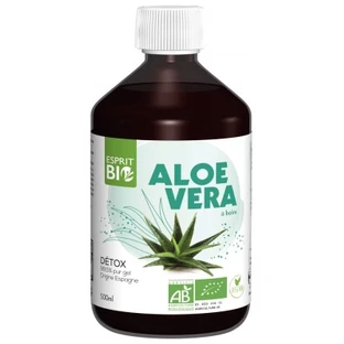Bebida detox de aloe vera de Esprit Bio, 500 ml
