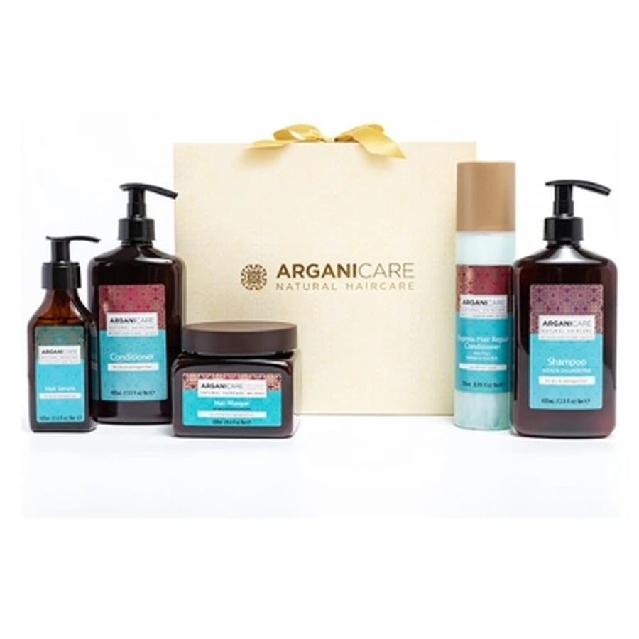 Arganicare Argan Beschermende Hydraterende Verzorgingsroutine-cadeauset