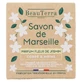 BeauTerra Feste Marseiller Seife mit Jasminblüten, 100 g