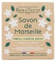 BeauTerra Solid Marseille Soap with Jasmine Blossoms, 100 g