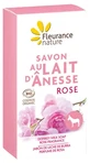 Fleurance Nature Organic Rose Donkey Milk Soap, 100 g