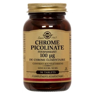 Solgar Chrompicolinat 100 µg, 90 Tabletten