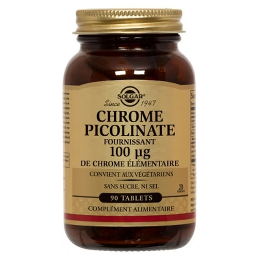 Solgar Chrompicolinat 100 µg, 90 Tabletten
