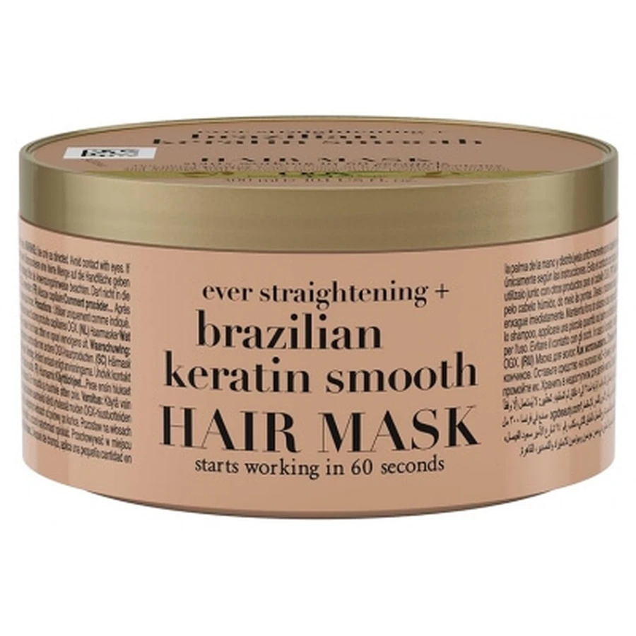 Ogx Masque Lissant à la Kératine du Brésil 300 ml
