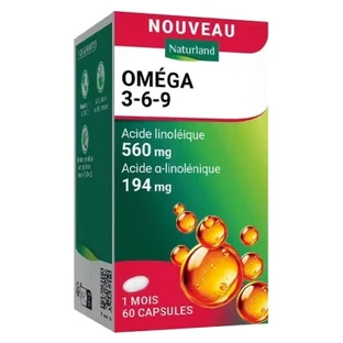 Naturland Oméga 3-6-9 60 Capsules