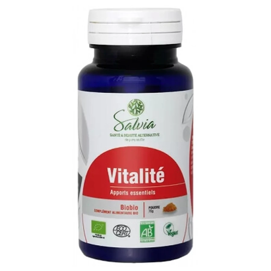 Salvia Nutrition Vitalité Biobio Bio 70 g