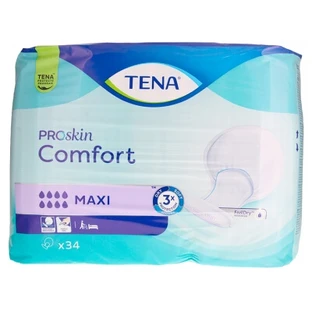 Tena ProSkin Comfort Maxi 34 Anatomically Shaped Pads