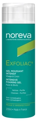 Noreva Exfoliac Intensive Foaming Gel 200 ml