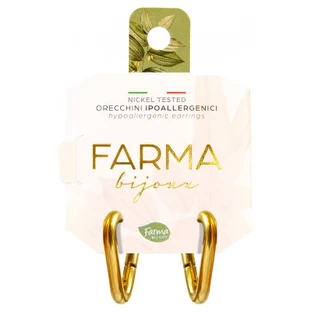 Farma Bijoux Hypoallergenic Hoop Earrings, 20 mm
