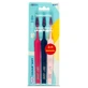 TePe Colour Soft Toothbrush, 2-Pack + 1 Free